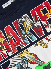 NAME IT Marvel Sweatshirt Foss Dark Sapphire